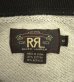 画像2: RRL 後付けフード スウェットパーカー チャコール/ブラック (USED) (2)