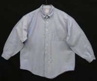 90'S BROOKS BROTHERS "MAKERS" オックスフォード BDシャツ ブルー USA製 (VINTAGE)