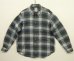 画像1: 80'S BROOKS BROTHERS "BROOKS FLANNEL" フランネル BDシャツ チェック柄 USA製 (VINTAGE) (1)