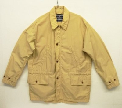 画像1: 90'S RALPH LAUREN "POLO SPORT" ナイロン カバーオール ベージュ (VINTAGE)