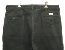 他の写真3: 90'S RALPH LAUREN "ANDREW PANT" ツープリーツ チノパンツ W36L30 ブラック (VINTAGE)