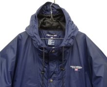 他の写真1: 90'S RALPH LAUREN "POLO SPORT" ナイロン レインパーカー ネイビー (VINTAGE)