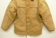 他の写真3: CARHARTT "TRADITIONAL COAT" 裏地キルティング ダックジャケット フェードブラウン (VINTAGE)