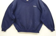 他の写真3: 00'S CARHARTT 前Vガゼット付き スウェットシャツ フェードネイビー (VINTAGE)