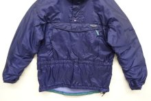 他の写真2: 90'S PATAGONIA 旧タグ リップストップナイロン アノラックパーカー ネイビー/グリーン (VINTAGE)