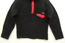 他の写真3: 90'S PATAGONIA ”SNAP-T" 旧タグ スナップT ブラック/レッド カナダ製 (VINTAGE)