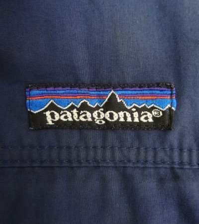 画像3: 90'S PATAGONIA 旧タグ 中綿入り ハーフコート ネイビー (VINTAGE)