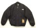 画像1: THE NORTH FACE "INSULATION BOMBER JACKET" ブラック XL (NEW) (1)