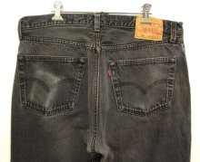 他の写真3: 90'S LEVIS 501 デニム ブラック USA製 W38L30 (VINTAGE)