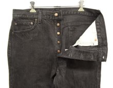 他の写真1: 90'S LEVIS 501 デニム ブラック USA製 W36L30 (VINTAGE)