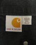 画像2: CARHARTT ダブルニー ダック ペインターパンツ ブラック W38L32 USA製 (VINTAGE) (2)