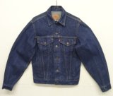 80'S LEVIS "71506" 4thモデル デニムジャケット インディゴ 38L USA製 (DEADSTOCK)