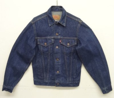 画像1: 80'S LEVIS "71506" 4thモデル デニムジャケット インディゴ 38L USA製 (DEADSTOCK)