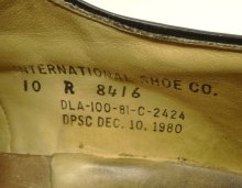 他の写真2: 80'S アメリカ軍 US NAVY "INTERNATIONAL SHOE CO製" ラバーソール サービスシューズ (VINTAGE)