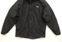 他の写真2: 90'S PATAGONIA フード付き リップストップナイロン ジャケット ブラック/パープル (VINTAGE)