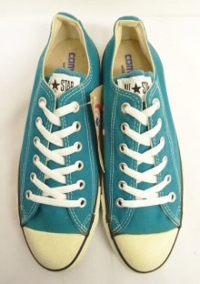 他の写真1: 90'S CONVERSE "ALL STAR LO" キャンバス スニーカー スカイ USA製 (DEADSTOCK)