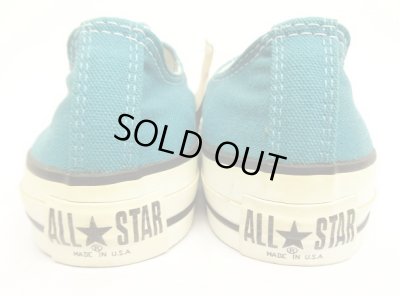 画像5: 90'S CONVERSE "ALL STAR LO" キャンバス スニーカー スカイ USA製 (DEADSTOCK)