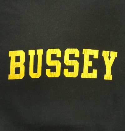 画像3: 90'S RUSSELL ATHLETIC "BUSSEY" プルオーバーパーカー ブラック メキシコ製 (VINTAGE)