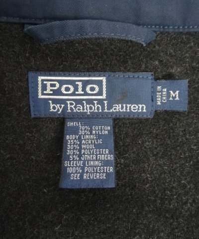 画像2: 90'S RALPH LAUREN 裏地付き デッキジャケット ネイビー (VINTAGE)