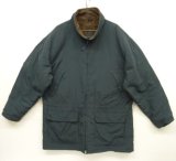 90'S LL Bean 裏地ボア付き ナイロンコート ダークグリーン (VINTAGE)