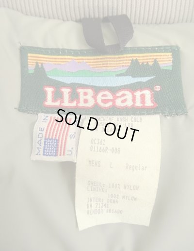 画像2: 80'S LL Bean "PENOBSCOT PARKA" ダウン入り ナイロンパーカー チャコール USA製 (VINTAGE)