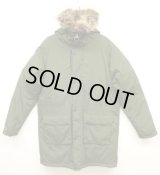 BARBOUR 3クレスト "GUSTNADO JACKET" 中綿入り N-3Bジャケット オリーブ (VINTAGE)