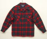 70'S PENDLETON "BOARD SHIRT" ウール オープンカラーシャツ チェック柄 USA製 (DEADSTOCK)