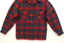 他の写真3: 70'S PENDLETON "BOARD SHIRT" ウール オープンカラーシャツ チェック柄 USA製 (DEADSTOCK)