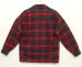 画像4: 70'S PENDLETON "BOARD SHIRT" ウール オープンカラーシャツ チェック柄 USA製 (DEADSTOCK) (4)