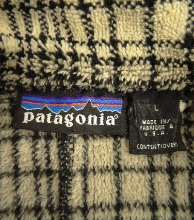 画像2: 90'S PATAGONIA "ULTRA PLUSH OVERSHIRT" フリースジャケット チェック柄 USA製 (VINTAGE)