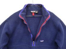 他の写真2: 90'S PATAGONIA シンチラ ハーフジップ プルオーバー ネイビー/パープル (VINTAGE)