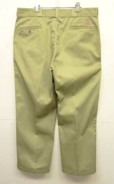 画像4: 90'S DICKIES 874 ワークパンツ ベージュ W38L30 USA製 (VINTAGE)