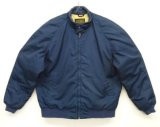 80'S EDDIE BAUER "ALL PURPOSE" 黒タグ グースダウン ダウンジャケット ネイビー (VINTAGE)