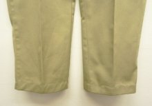 他の写真2: 90'S DICKIES 874 ワークパンツ ベージュ 42TALONジップ W38L32 USA製 (VINTAGE)