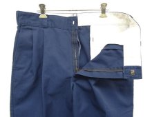 他の写真1: 90'S DICKIES ツープリーツ ワークパンツ ネイビー W34L30 USA製 (VINTAGE)