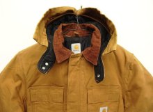 他の写真1: CARHARTT "TRADITIONAL COAT" フード付き 裏地キルティング ダックジャケット ブラウン USA製 (VINTAGE)