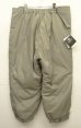 画像7: アメリカ軍 US ARMY "WILD THINGS製" ECWCS GENIII LEVEL7 PRIMALOFT パンツ L-R (DEADSTOCK)