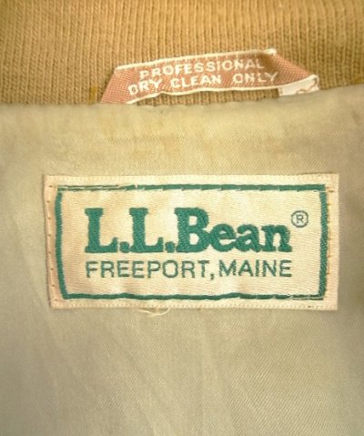 画像2: 80'S LL Bean "THINSULATE入り" 裏地付き ラムレザー ドリズラージャケット ブラウン (VINTAGE)