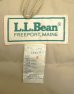 画像2: 80'S LL Bean リアルコヨーテファー 襟コーデュロイ グースダウンジャケット タン USA製 (VINTAGE) (2)