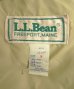 画像2: 80'S LL Bean 襟コーデュロイ グースダウンジャケット タン USA製 (VINTAGE) (2)