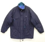 90'S PATAGONIA "GUIDE PARKA" 旧タグ 中綿入り ハーフコート ネイビー (VINTAGE)