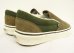 画像4: VANS "SALES SAMPLE" SLIP-ON スウェード ボア付き スニーカー トープ/オリーブ (一点物/NEW) (4)