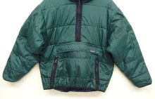 他の写真3: 90'S LL Bean プリマロフト ハーフジップ フード付きジャケット グリーン/パープル USA製 (VINTAGE)