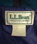 画像2: 90'S LL Bean プリマロフト ハーフジップ フード付きジャケット グリーン/パープル USA製 (VINTAGE) (2)