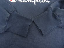 他の写真2: 90'S CHAMPION 刺繍タグ ダブルネック リバースウィーブ ネイビー/ホワイトトリム USA製 (VINTAGE)