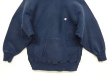 他の写真3: 90'S CHAMPION 刺繍タグ リバースウィーブ パーカー ネイビー USA製 (VINTAGE)