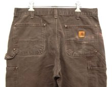 他の写真3: CARHARTT ダブルニー ダック ペインターパンツ ブラウン W34L30 メキシコ製 (VINTAGE)