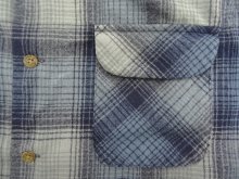 他の写真2: 90'S PENDLETON "BOARD SHIRT" ウール オープンカラーシャツ ブルーチェック (VINTAGE)