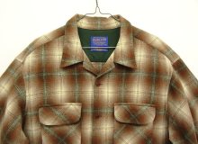 他の写真1: 90'S PENDLETON "BOARD SHIRT" ウール オープンカラーシャツ オンブレチェック (VINTAGE)