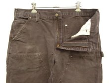 他の写真1: CARHARTT ダブルニー ダック ペインターパンツ ブラウン W34L30 メキシコ製 (VINTAGE)